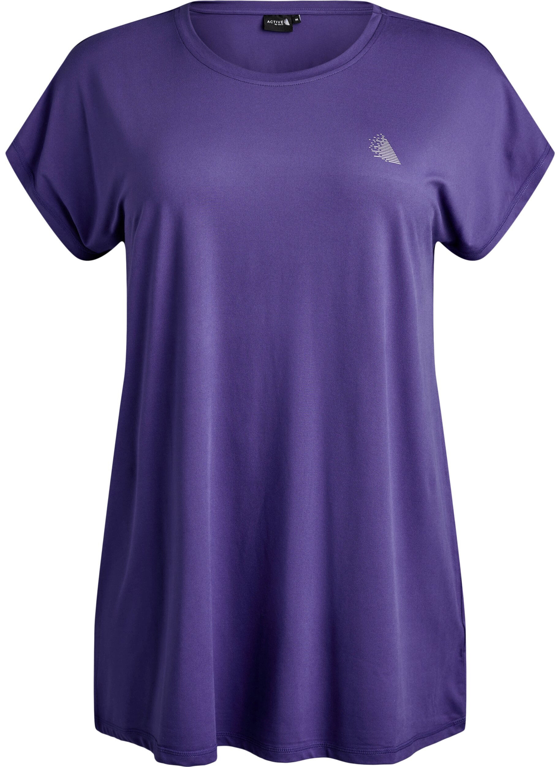 ZizziT-shirt long d'entra&icirc;nement, Violet, Packshot image number 0