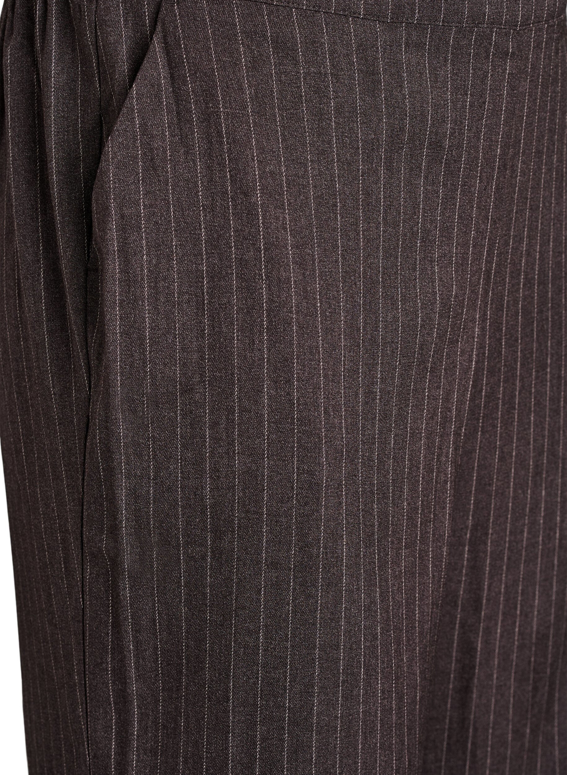 ZizziWijde broek met een hoge taille, Bruin, Packshot image number 2