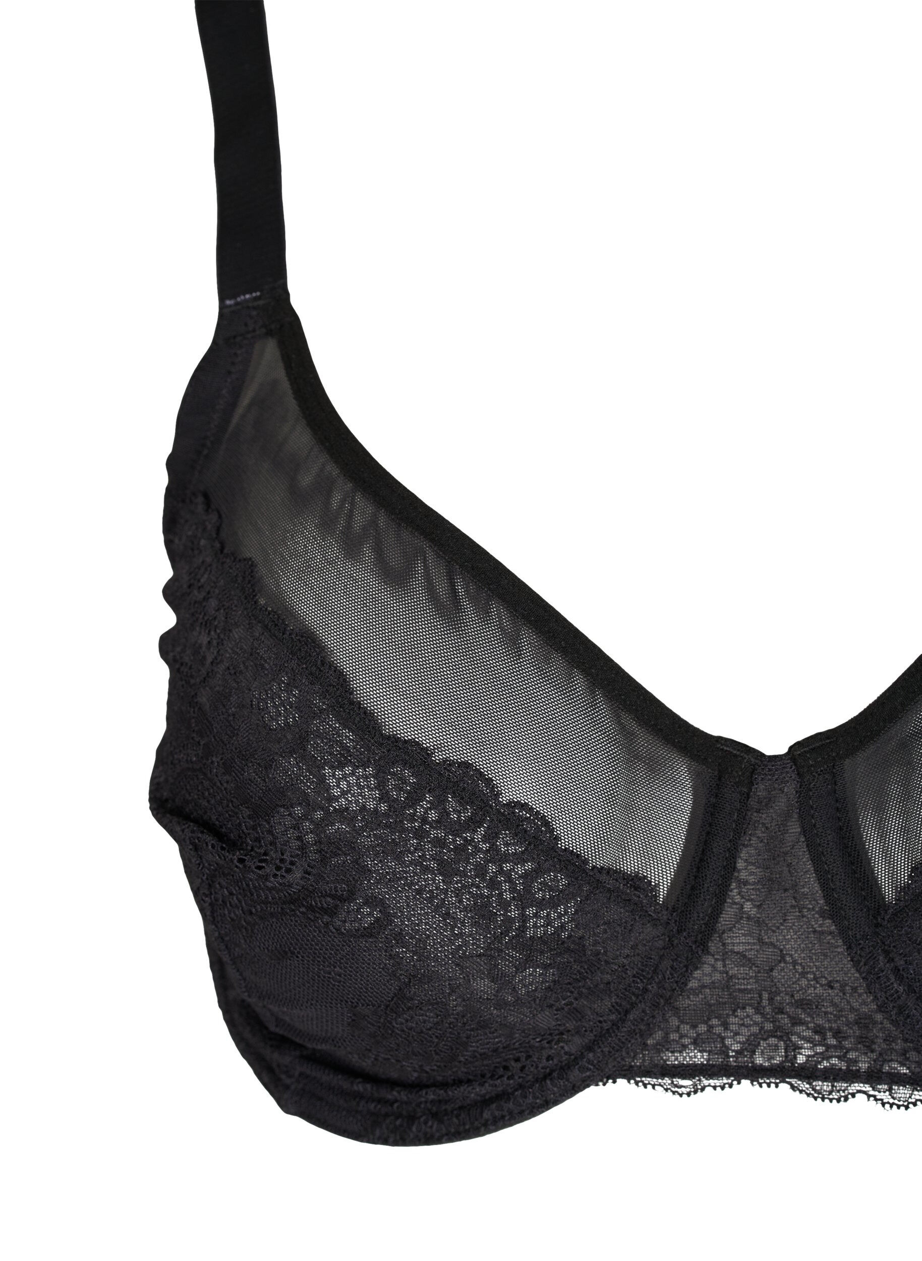 ZizziKanten beha met mesh, Black, Packshot image number 2