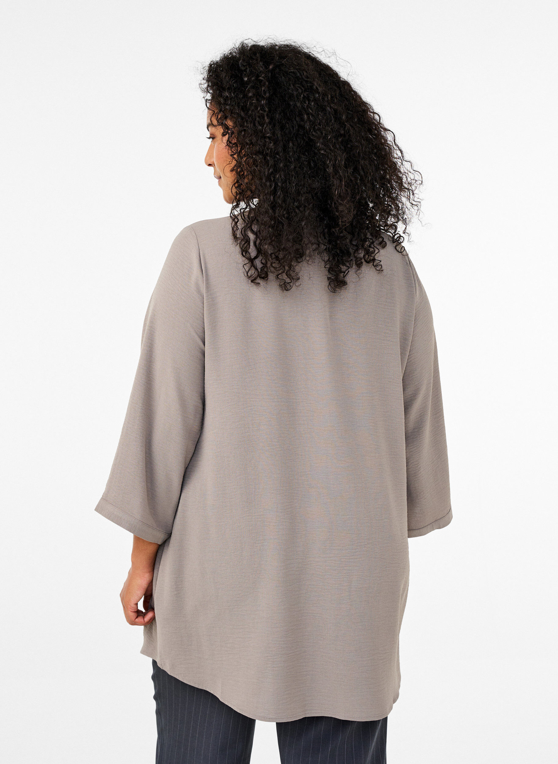 ZizziTunique avec manches 3/4, Beige, Model image number 2