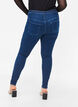 Super slanke Amy jeans met klinknagels, Dark blue, Model image number 1