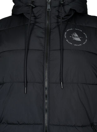 Sportieve hoodie met zakken, Black, Packshot image number 2
