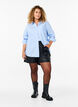 Short ample en simili cuir, Black, Model image number 3