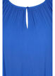 Viscose tuniek met 3/4 mouwen , Dazzling Blue, Packshot image number 2