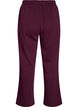 Sweatpants met hoge taille en wijde pijpen, Paars, Packshot image number 1
