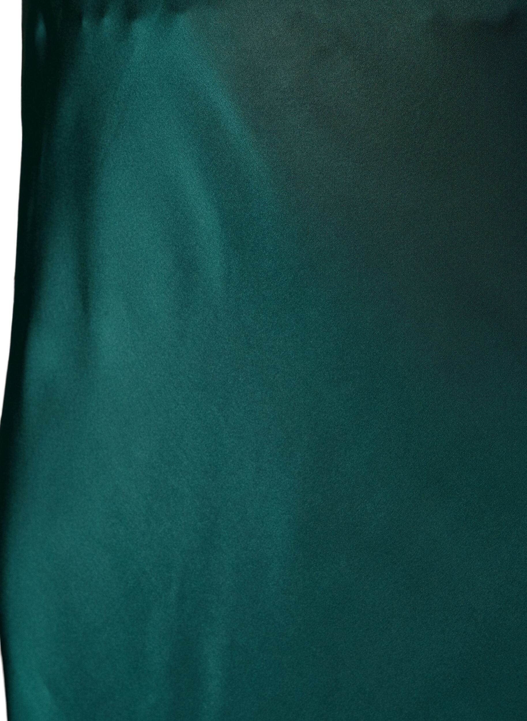 ZizziJupe midi en satin, Vert fonc&eacute;, Packshot image number 2