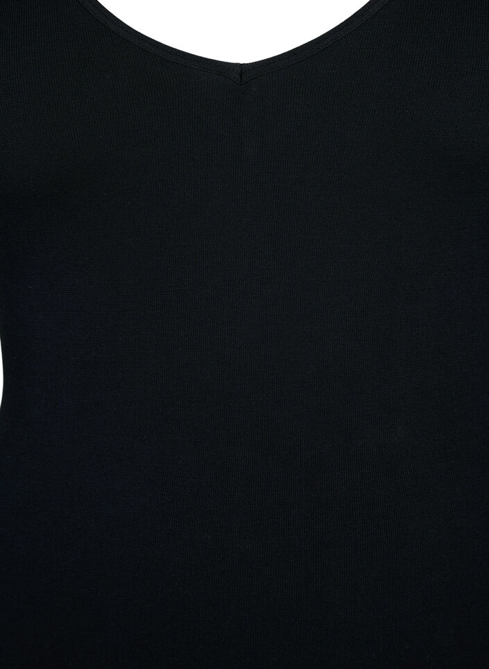 Haut sans couture en modal, Black, Packshot image number 2