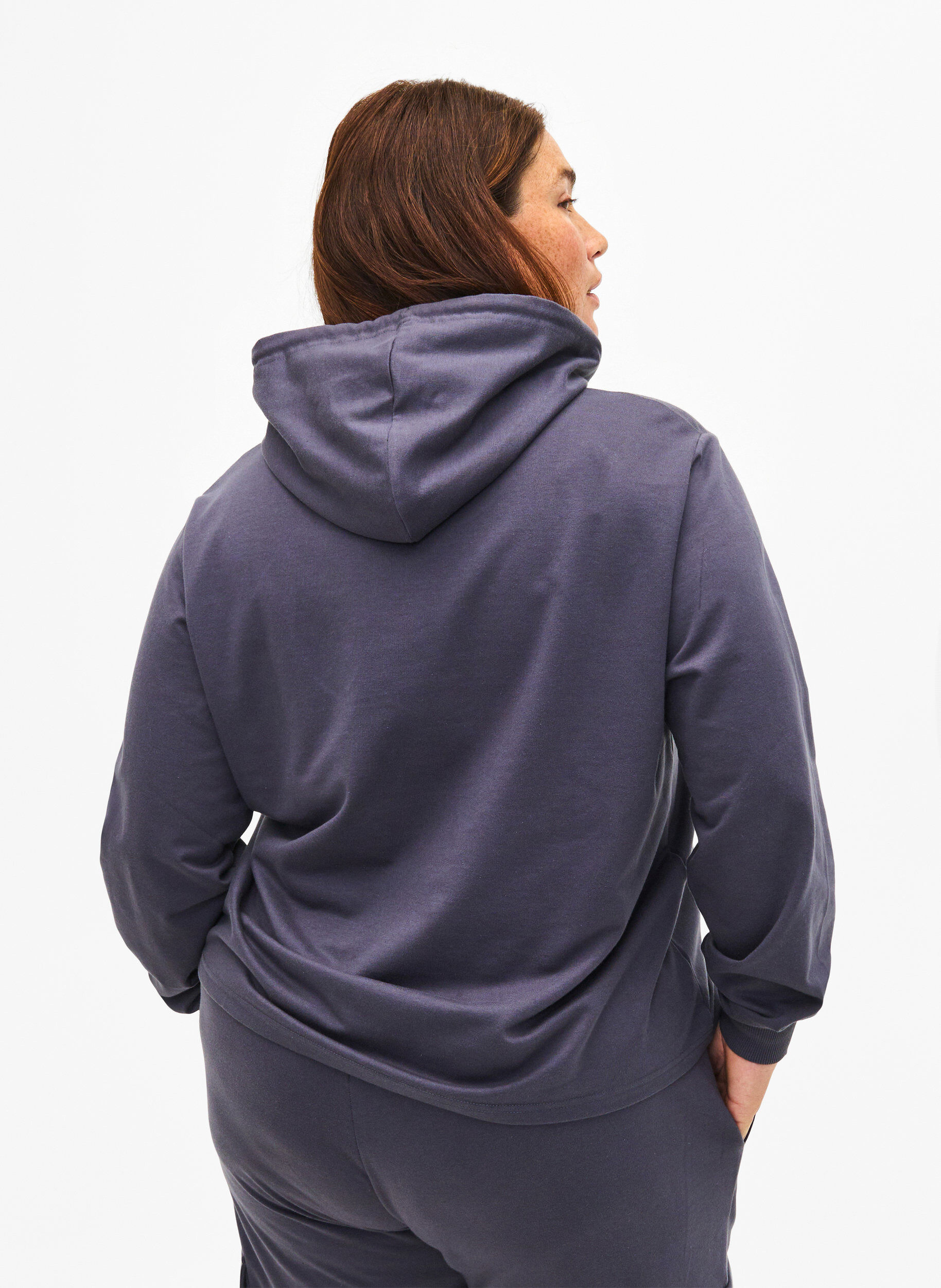 ZizziSweat hoodie, Ombre Blue, Model image number 1
