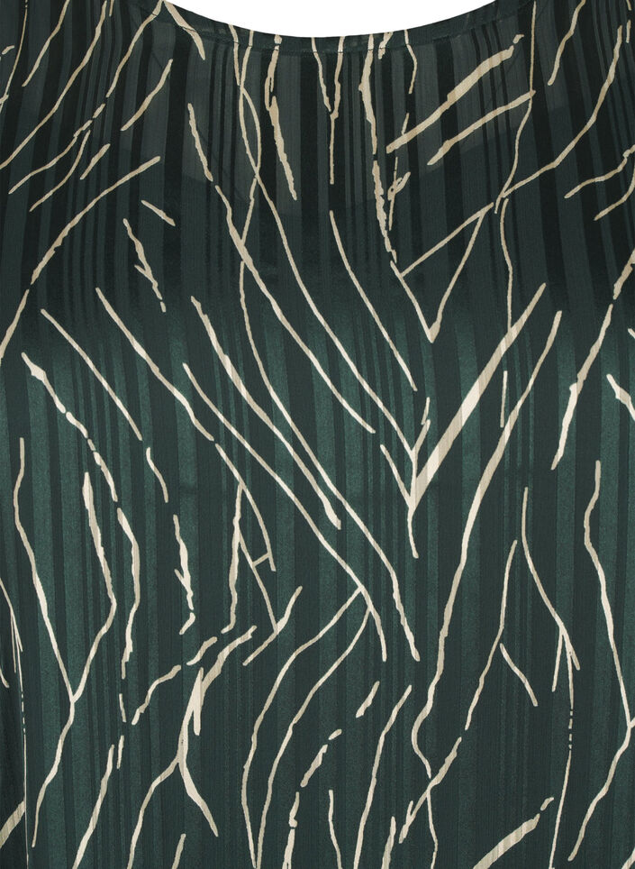 Korte jurk met print en een ronde hals, Scarab Safari AOP, Packshot image number 2