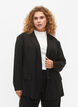 Blazer met dunne streep, Black W. Pinstripe, Model image number 0