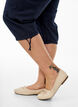 Pantacourt en coton, Bleu, Model image number 3