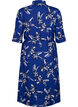 FLASH - Robe chemise avec imprimé floral, Navy Blazer Flower, Packshot image number 1