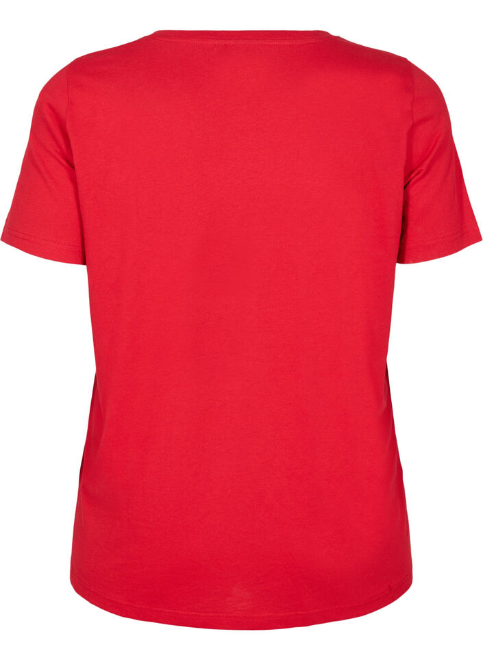 FLASH – T-shirt avec motif, Rouge, Packshot image number 1