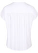 Viscose blouse met kanten afwerking, Bright White, Packshot image number 1