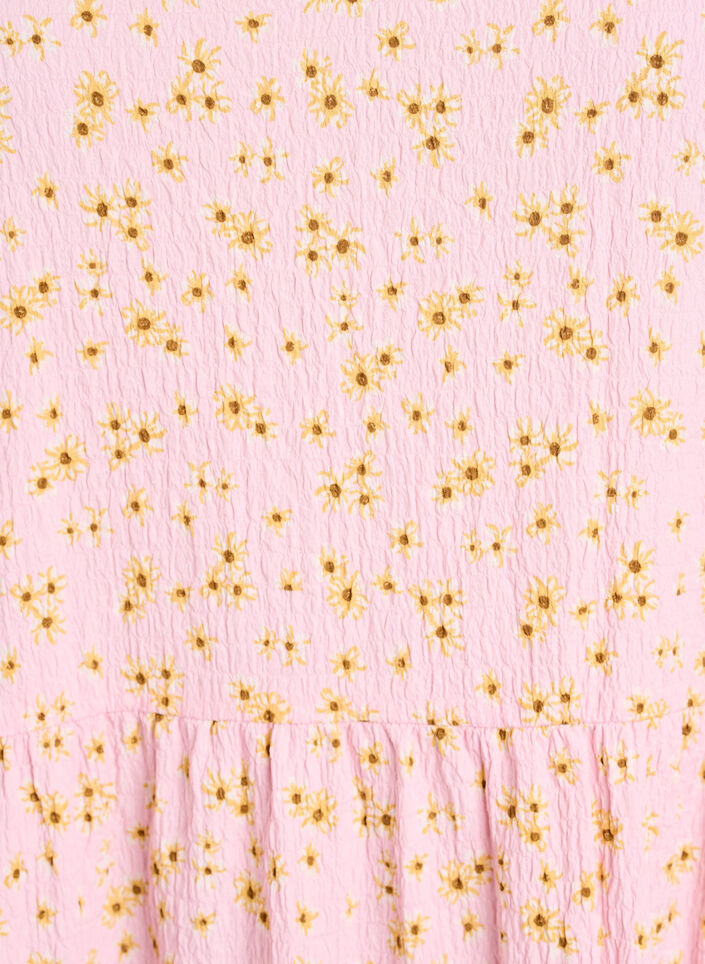 Robe courte &agrave; coupe &eacute;vas&eacute;e, Rose, Packshot image number 2