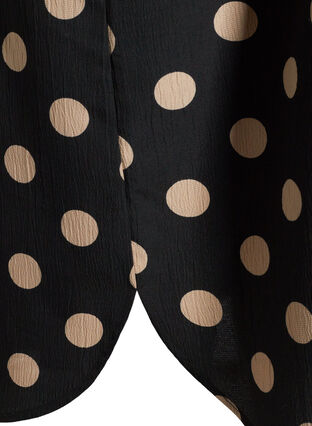 FLASH - Robe chemise avec imprimé, Black Brown Dot, Model image number 3