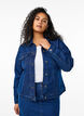 FLASH - Veste en jean en m&eacute;lange de coton extensible, Bleu, Model image number 0