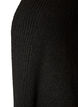 Cardigan ouvert sur le devant &agrave; manches larges, Noir, Packshot image number 2
