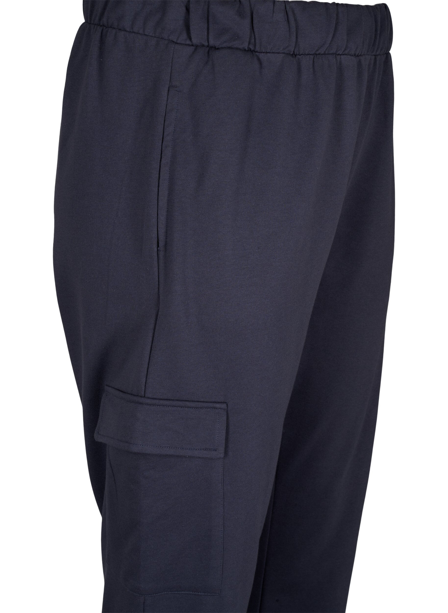 ZizziTrainingsbroek met cargozakken, Ombre Blue, Packshot image number 2