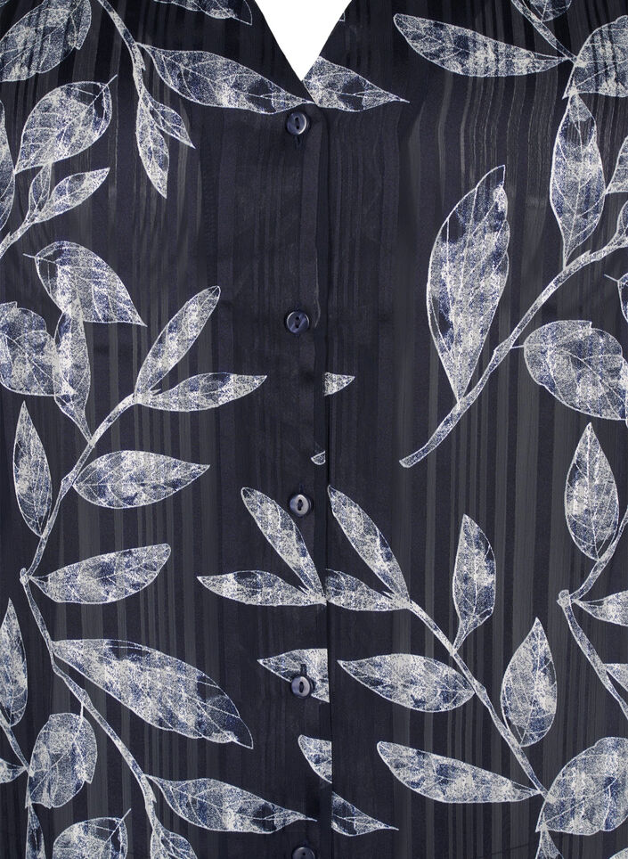 Overhemd met lange mouwen en knopen, Blauw, Packshot image number 2