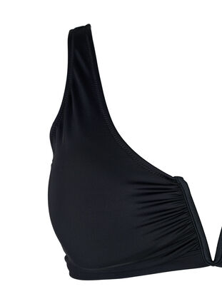 Haut de bikini avec armature en V et coussinets amovibles, Black, Packshot image number 2