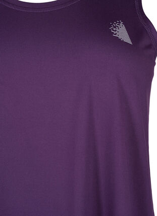 T-shirt de sport à col rond, Purple Pennant, Packshot image number 2