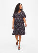 FLASH - Jurk met V-hals en print, Black Rose Ethnic, Model image number 2
