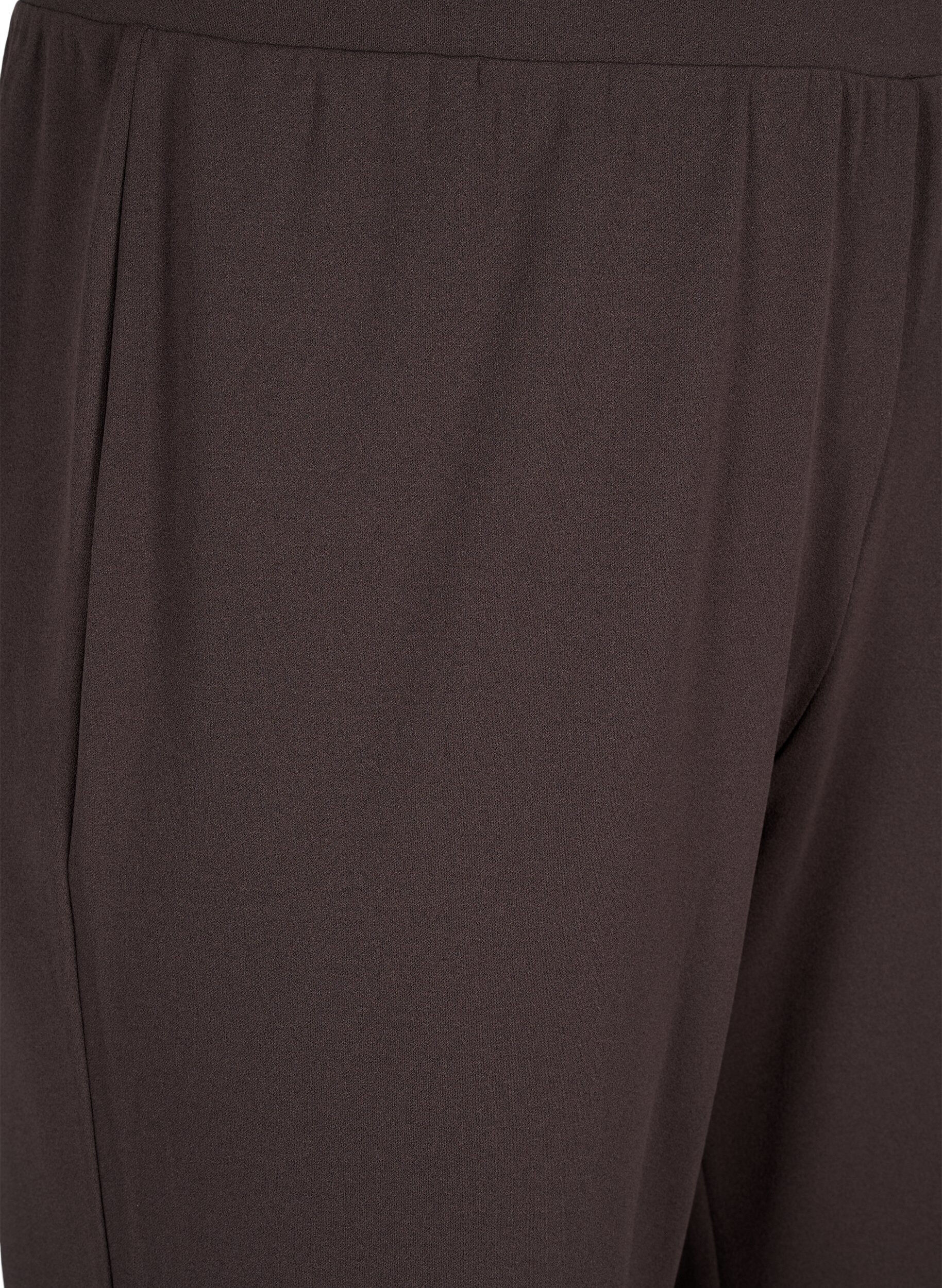 ZizziFLASH - Broek met rechte pasvorm, Bruin, Packshot image number 2