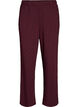 Pantalon &agrave; pois taille haute et coupe droite, Bordeaux, Packshot image number 0