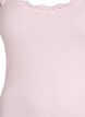 Top met kant, Roze, Packshot image number 2