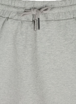 Jupe chinée avec cordon de serrage, Light Grey Melange, Packshot image number 2