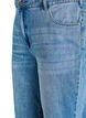 Jean cropped Kiana &agrave; coupe droite avec d&eacute;tails boutonn&eacute;s, Bleu Clair, Packshot image number 2