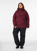 Anorak de ski fonctionnel avec capuche, Bordeaux, Model image number 1