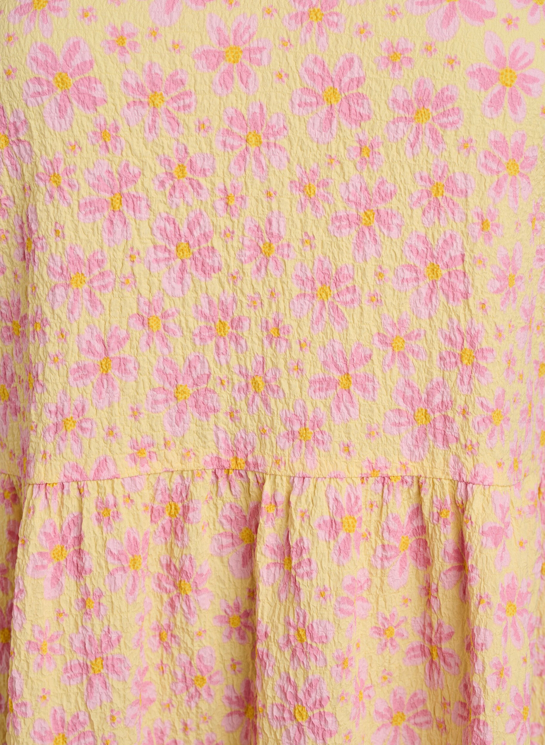 ZizziRobe courte &agrave; coupe &eacute;vas&eacute;e, Jaune, Packshot image number 2