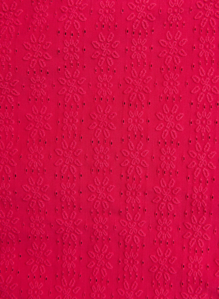 Bas de bikini &agrave; motif textur&eacute; et taille standard, Rose, Packshot image number 2