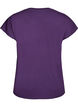 Effen gekleurd trainingsshirt, Paars, Packshot image number 1