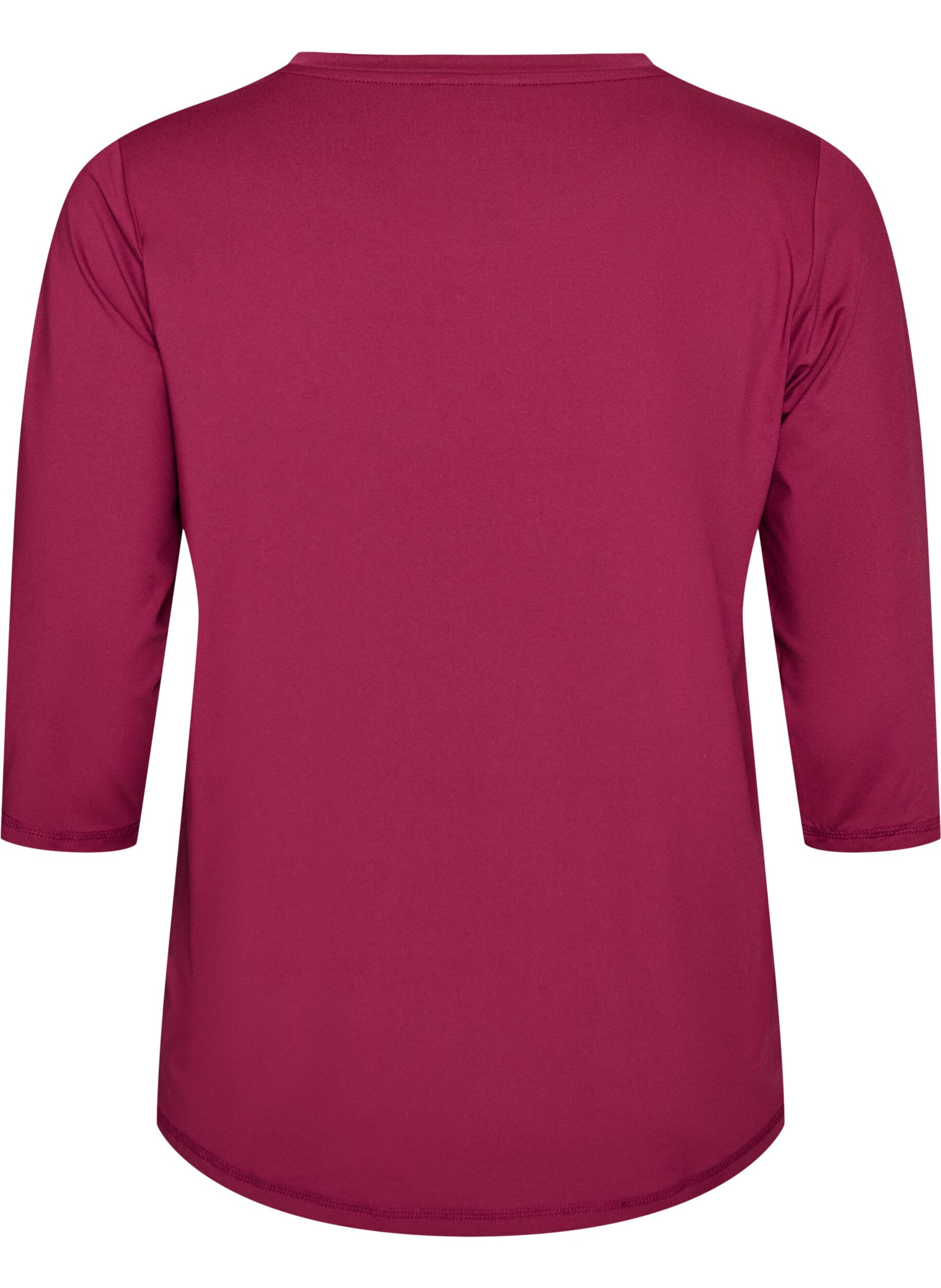ZizziSporttop met 3/4 mouwen, Roze, Packshot image number 1
