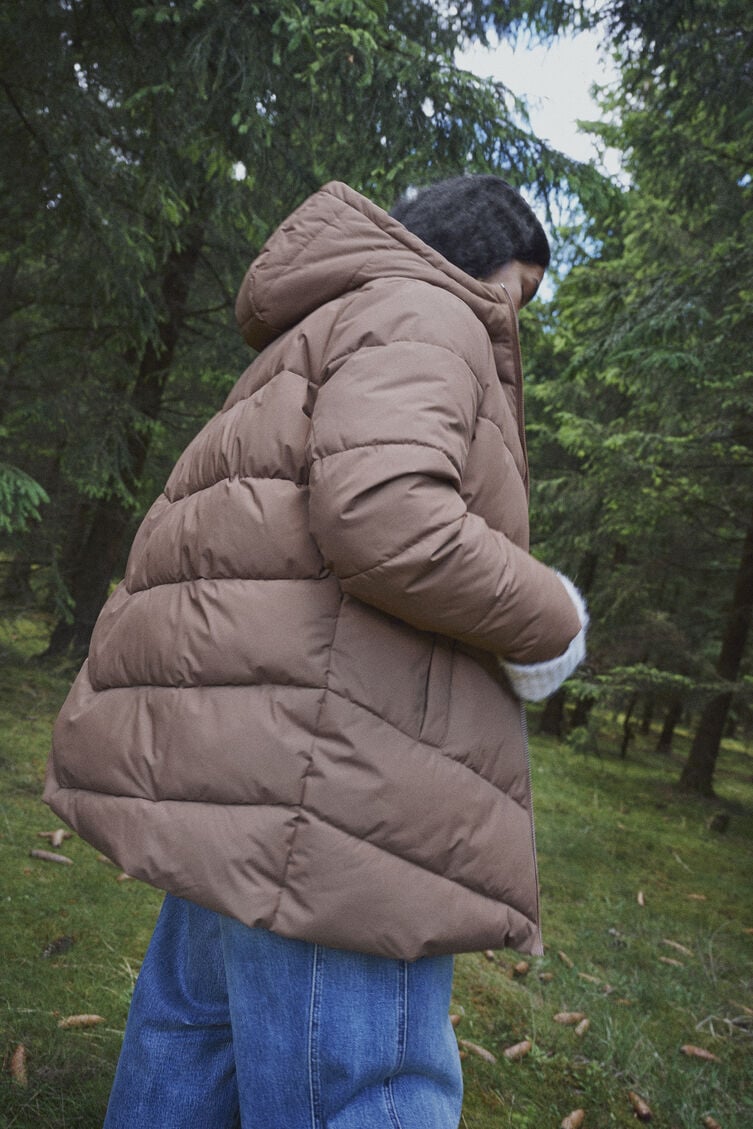Natuurlijke warme alledaagse stijl, , Model