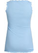 Top avec finitions en dentelle, Bleu Clair, Packshot image number 1