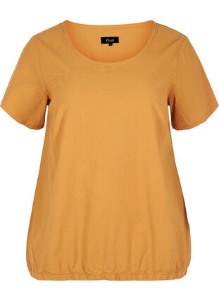 Chemisier blouse , Golden Yellow, Packshot image number 0