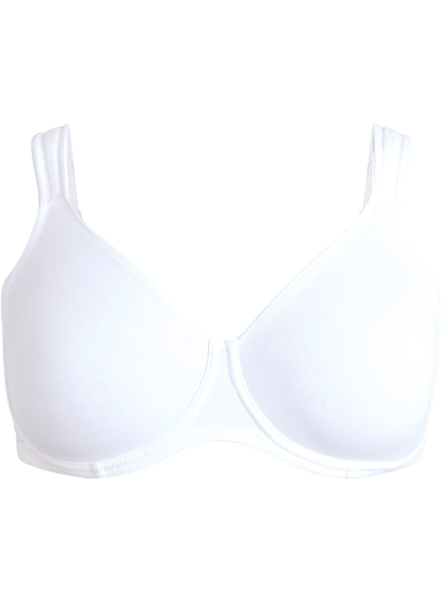 ZizziComfort-bh met beugel en voorgevormde cups, Wit, Packshot image number 0