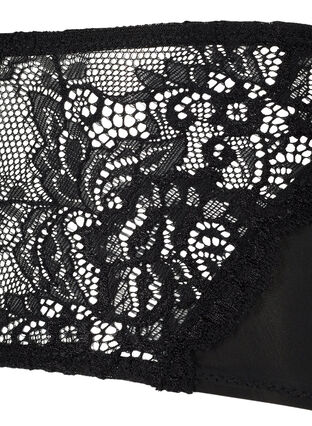 Culotte avec dentelle , Black, Packshot image number 2