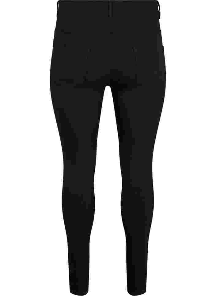 Slim fit broek met zakken, Black, Packshot image number 1