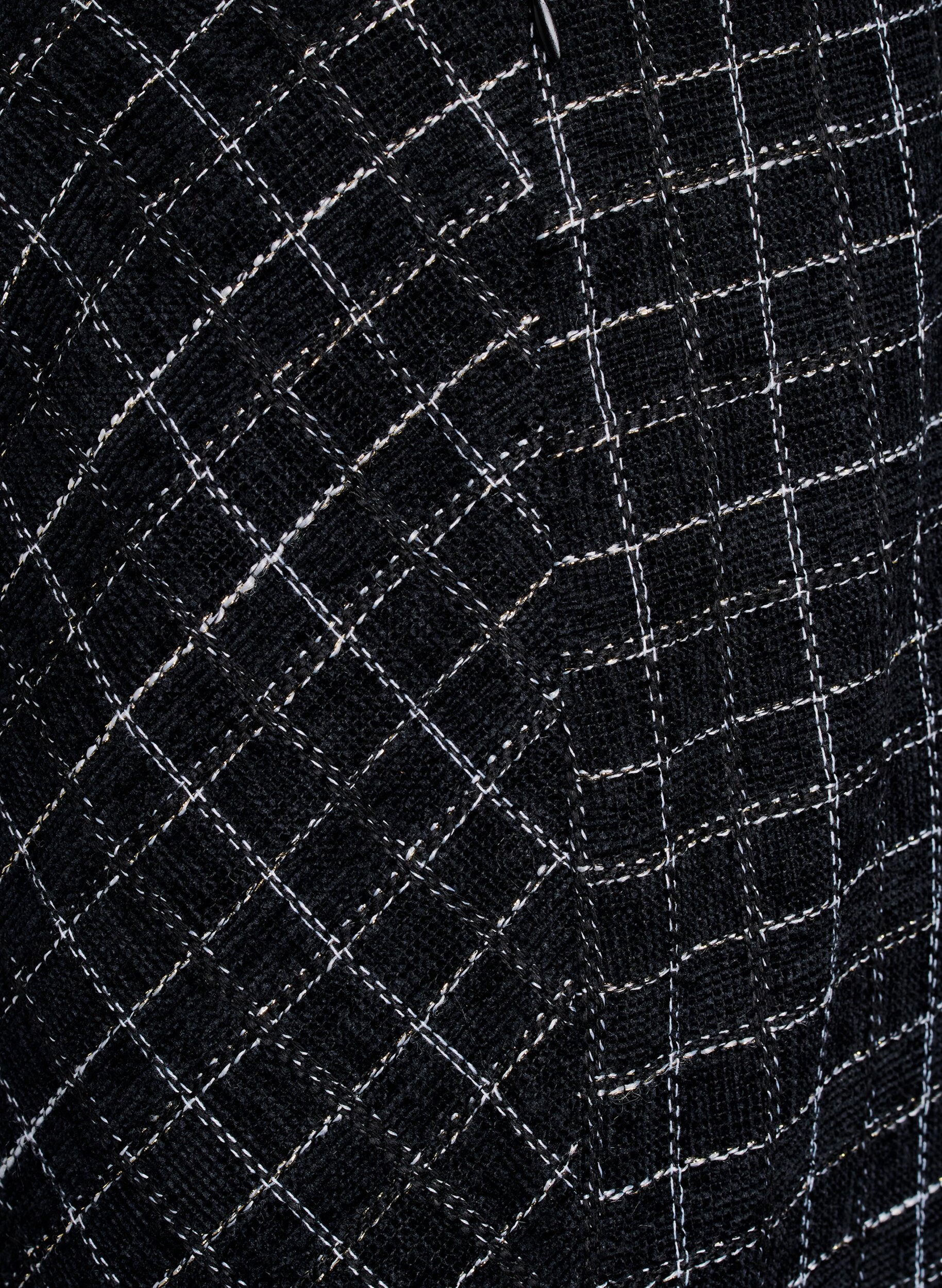 ZizziGeruite rok, Zwart, Packshot image number 3