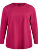 Basic jersey top met lange mouwen, Roze, Packshot image number 0