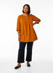 Tunique en mousseline de coton avec broderie anglaise, Orange, Model image number 1