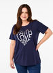 FLASH &ndash; T-shirt imprim&eacute;, Navy B. Silver Faith, Model image number 0