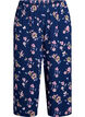 Pantalon ample avec imprim&eacute;, Bleu, Packshot image number 0