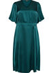 Empire feestjurk in midi lengte, Groen, Packshot image number 0