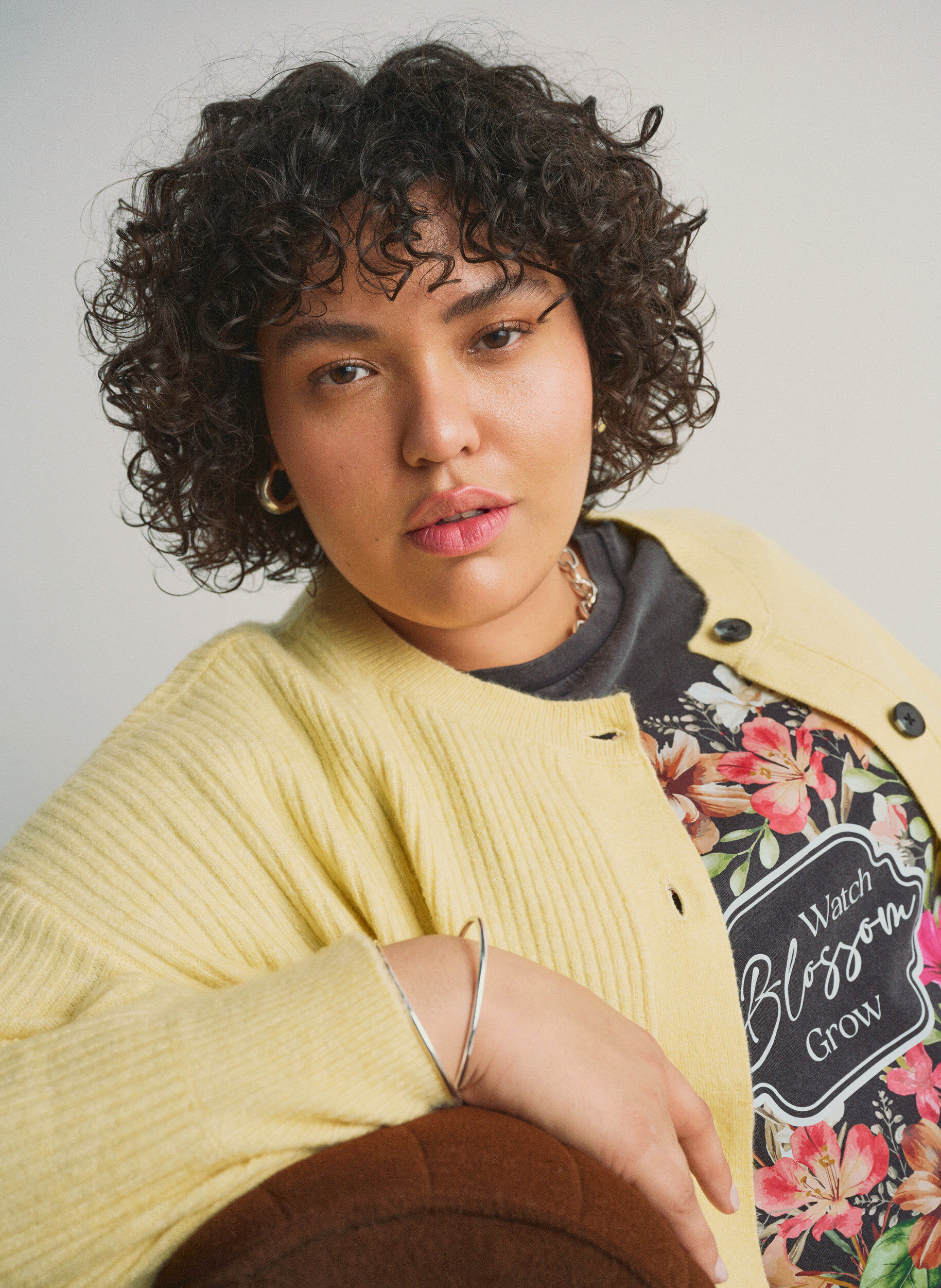 T-shirt en coton bio avec imprim&eacute;